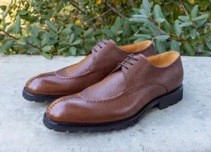 Ugo Vasare "Jayden" Pebble Grain Oxford-Tan