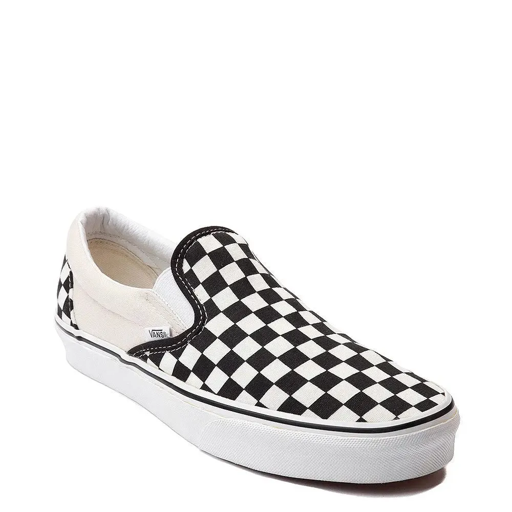 Vans Classic Slip-On (Checkerboard)  Timeless Style with Skate-Ready Comfort